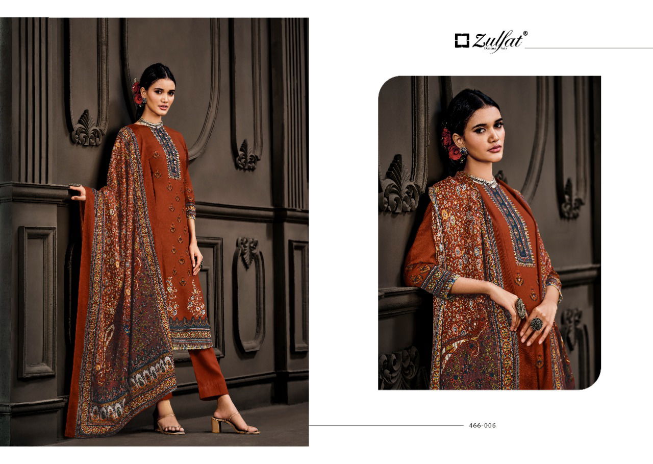 Zulfat Kashmira 2 Winter Wear Wholesale Ready Made Salwar Suits
